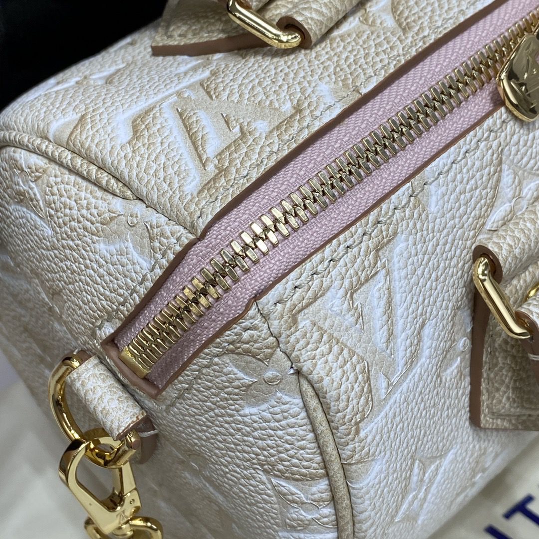 #m46163 l**is V*t*n sprayed grained speedy bandoulière 20 bag