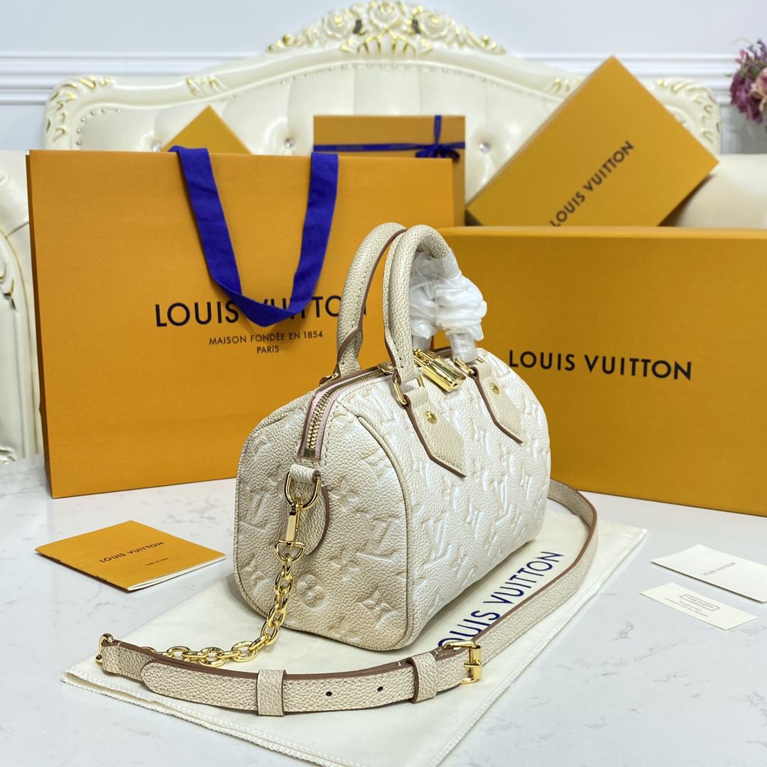 #m46163 l**is V*t*n sprayed grained speedy bandoulière 20 bag