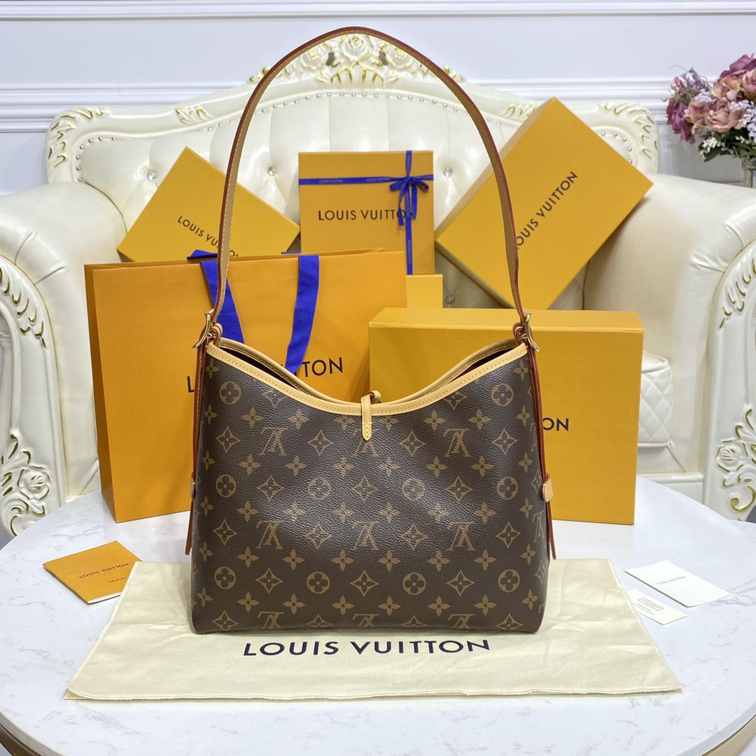 #m46203 l**is V*t*n monogram canvas carryall pm handbag