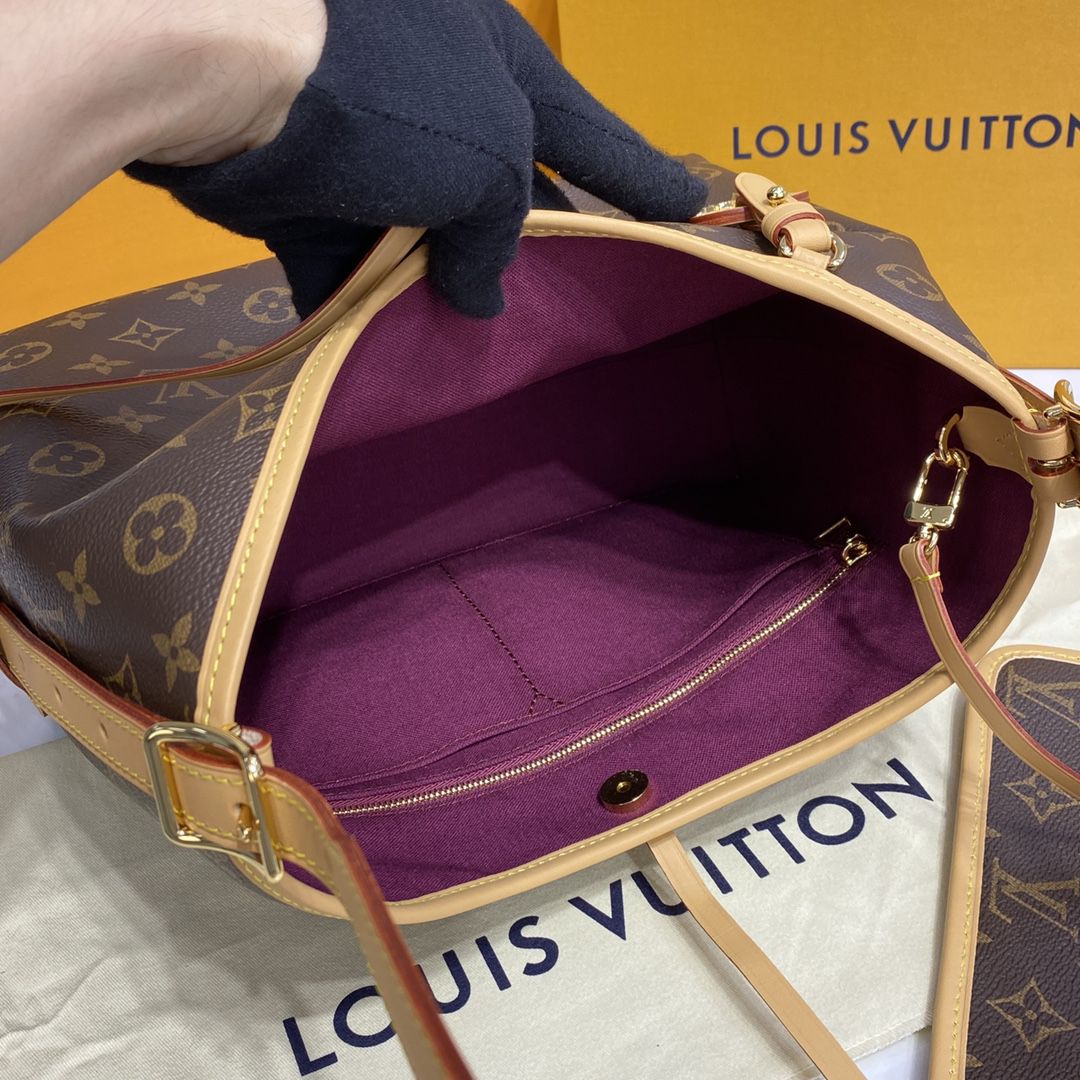 #m46203 l**is V*t*n monogram canvas carryall pm handbag