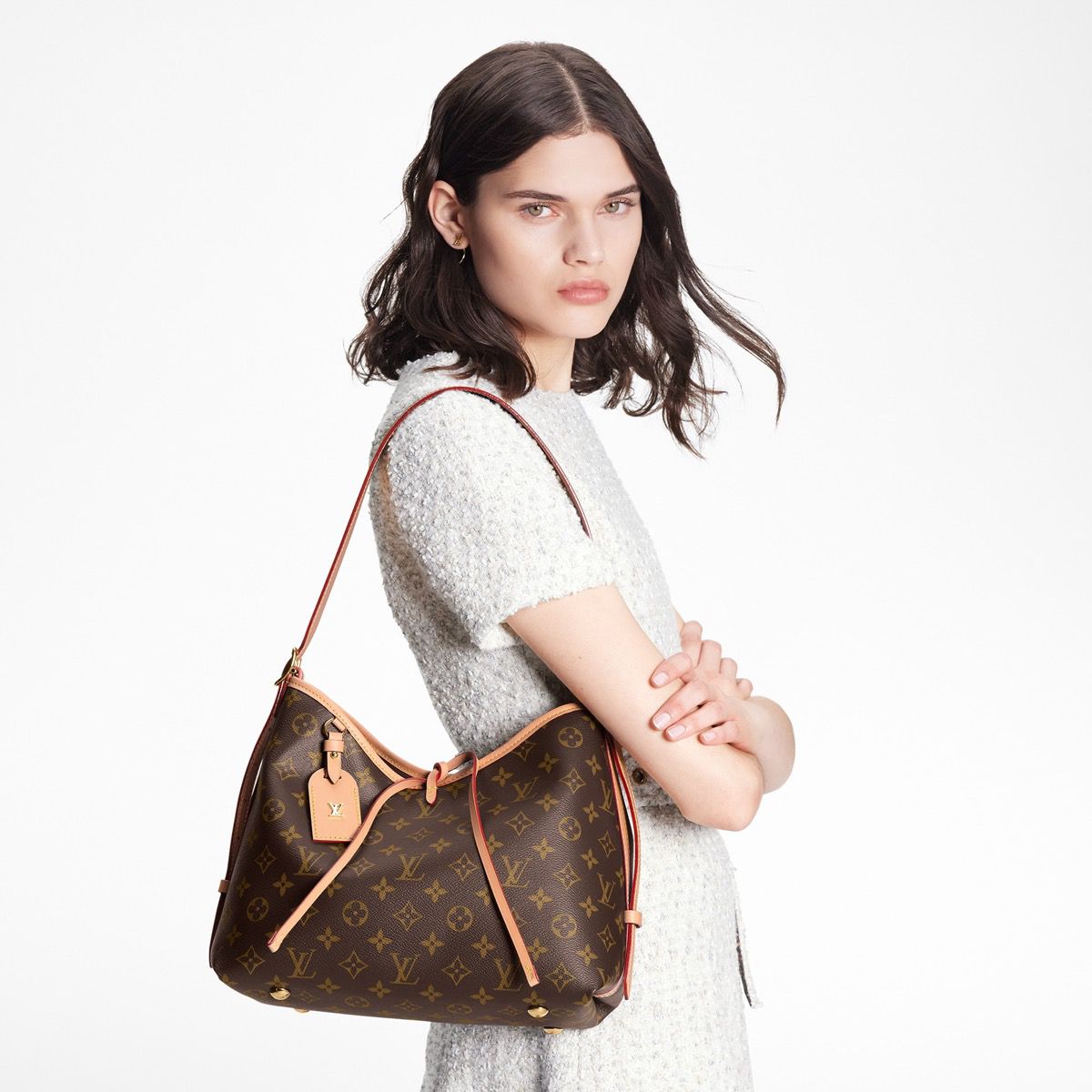 #m46203 l**is V*t*n monogram canvas carryall pm handbag