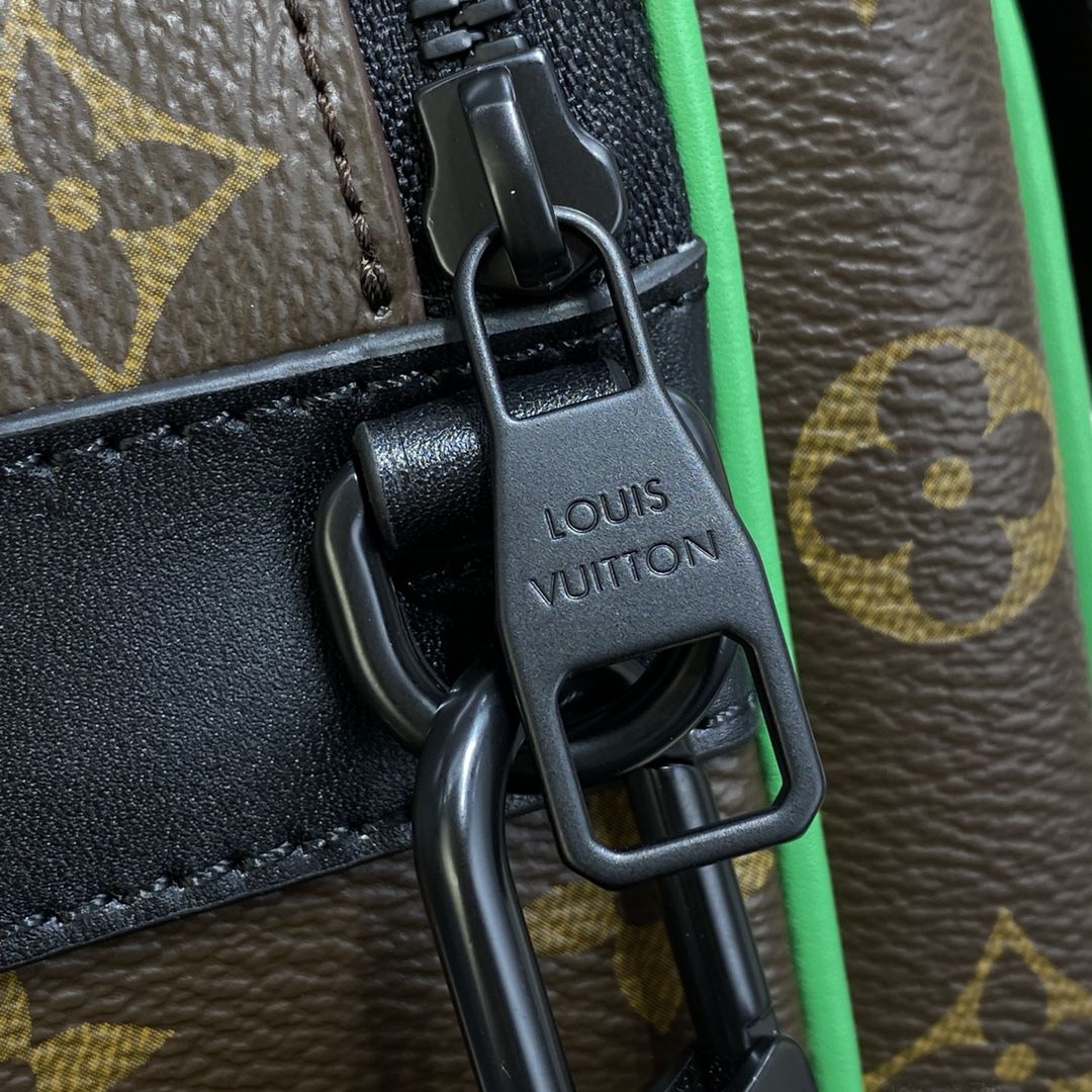 #m46246 l**is V*t*n monogram macassar s lock messenger