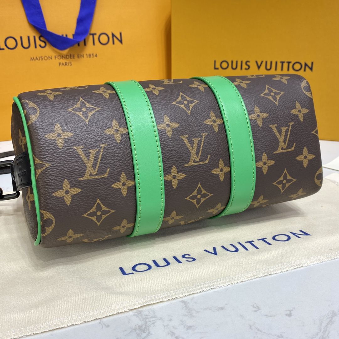 #m46249 l**is V*t*n monogram macassar keepall bandouliÈre 25