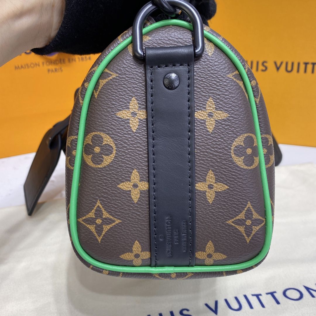 #m46249 l**is V*t*n monogram macassar keepall bandouliÈre 25