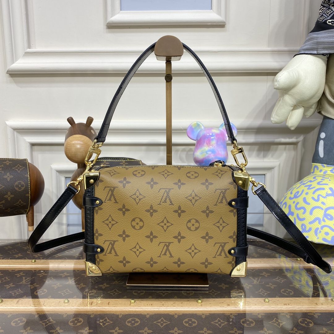 #m46358-2 l**is V*t*n monogram canvas side trunk pm handbag