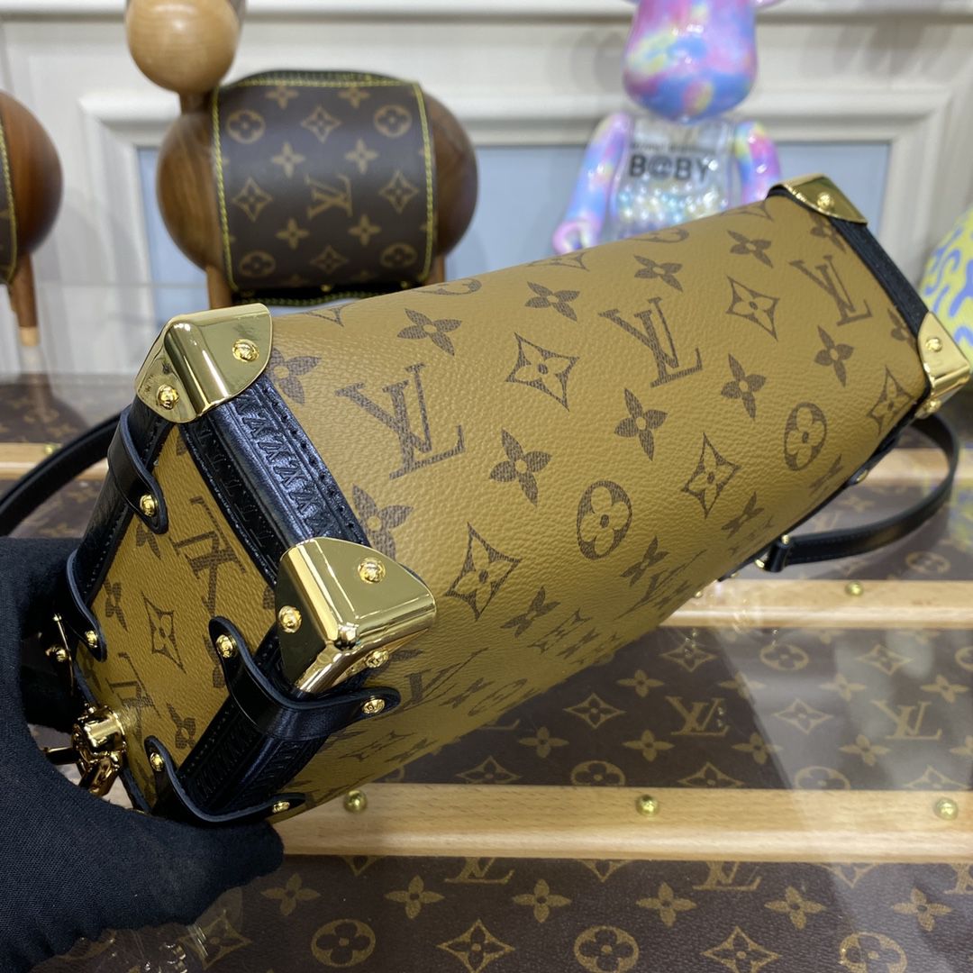 #m46358-2 l**is V*t*n monogram canvas side trunk pm handbag