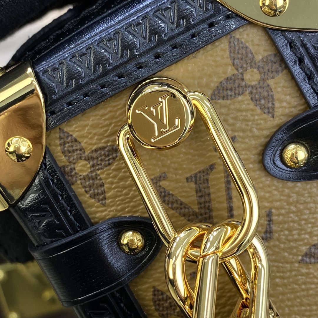 #m46358-2 l**is V*t*n monogram canvas side trunk pm handbag