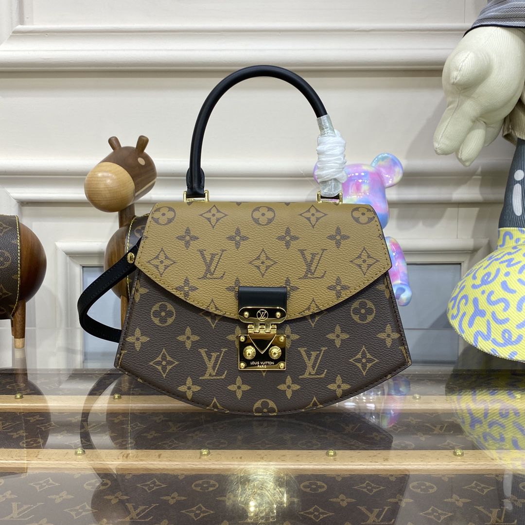 #m46548 l**is V*t*n monogram reverse canvas tilsitt handbag