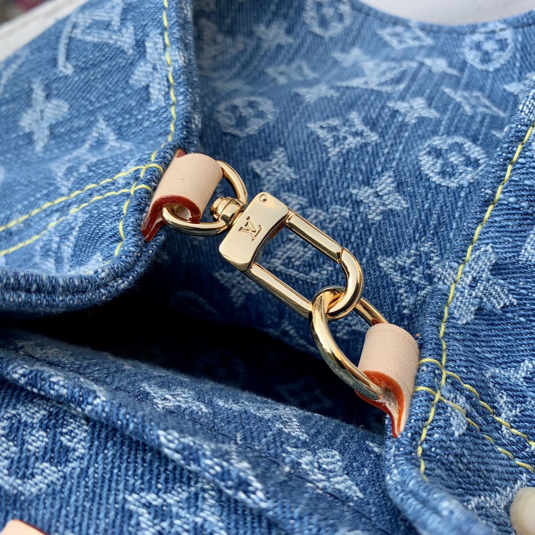 m46836 l**is V*t*n monogram denim venice backpack