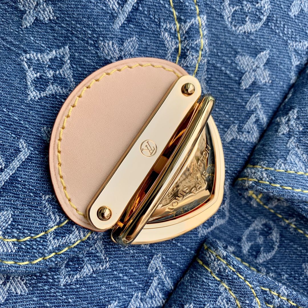 m46836 l**is V*t*n monogram denim venice backpack