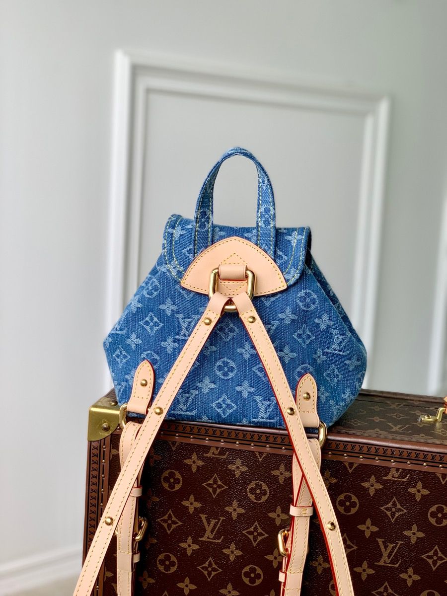m46836 l**is V*t*n monogram denim venice backpack