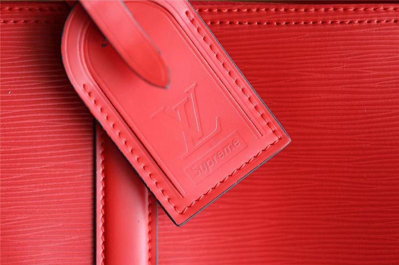 m53419 l**is V*t*n x sup*e 2017 premium epi keepall 45 bandoulière-red