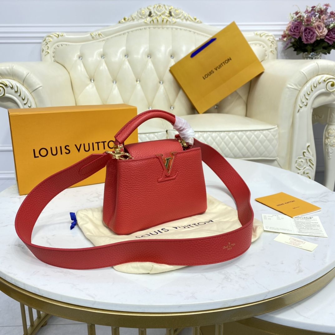 #m56845 l**is V*t*n capucines mini handbag