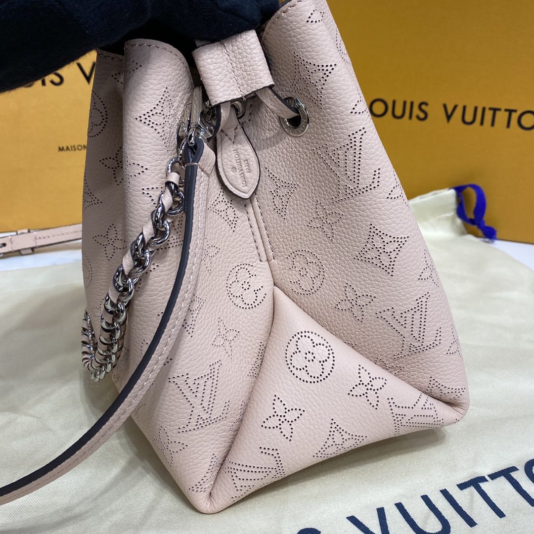 #m57068 l**is V*t*n monogram motif bella bucket bag-pink