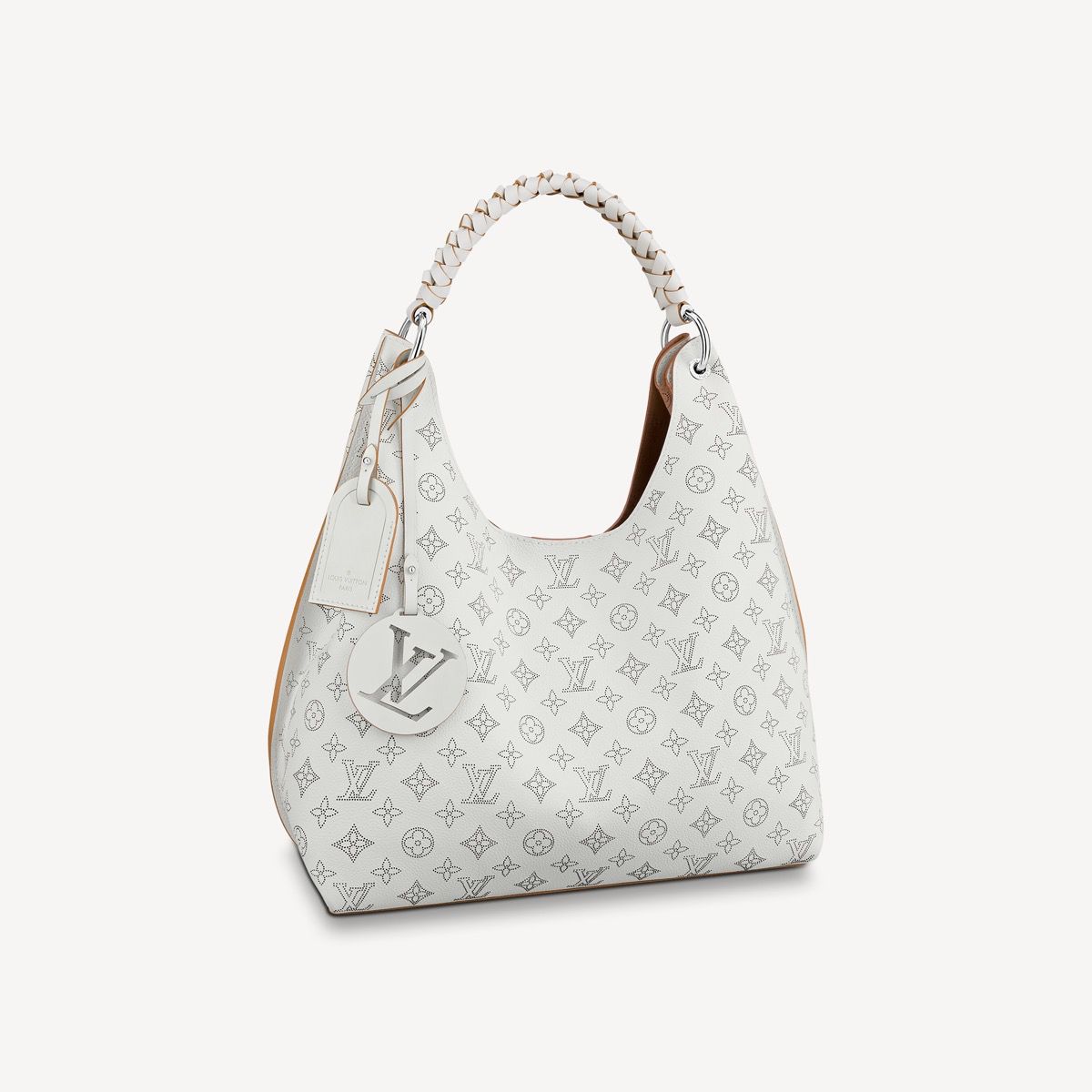 #m57572 l**is V*t*n monogram mahina carmel hobo bag