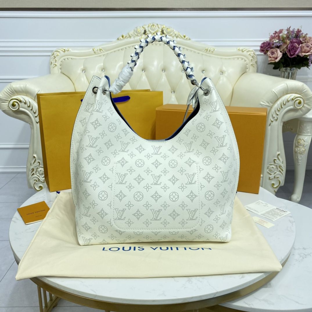 #m57572 l**is V*t*n monogram mahina carmel hobo bag