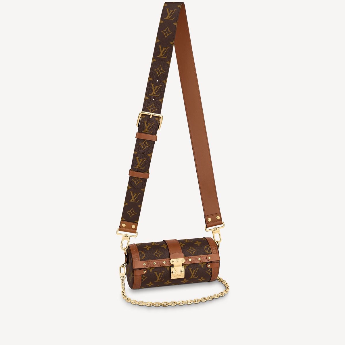 #m57835 l**is V*t*n monogram canvas papillon trunk handbag