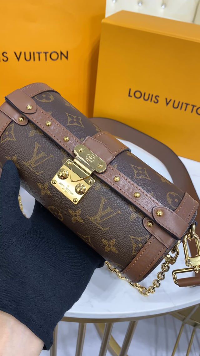 #m57835 l**is V*t*n monogram canvas papillon trunk handbag