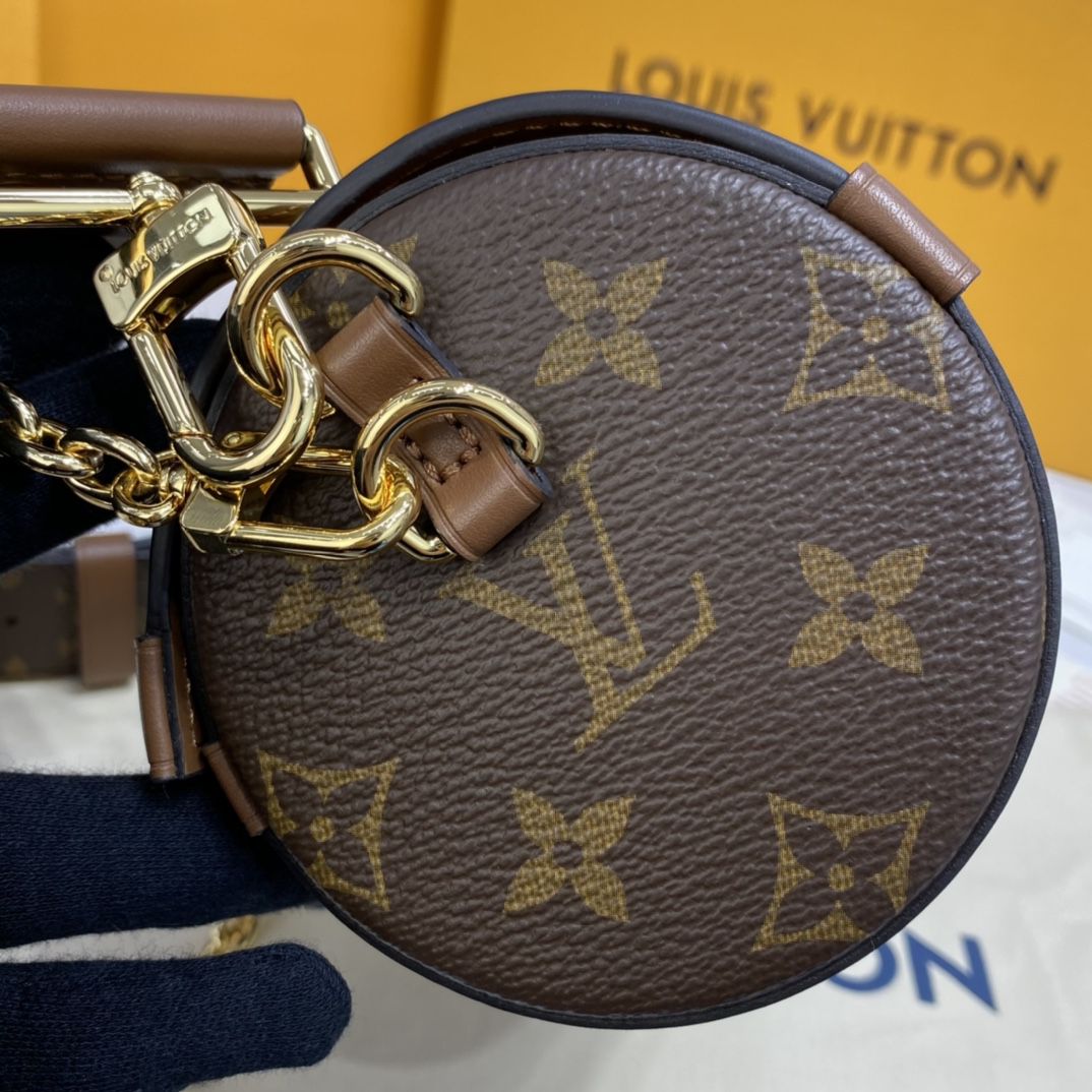 #m57835 l**is V*t*n monogram canvas papillon trunk handbag