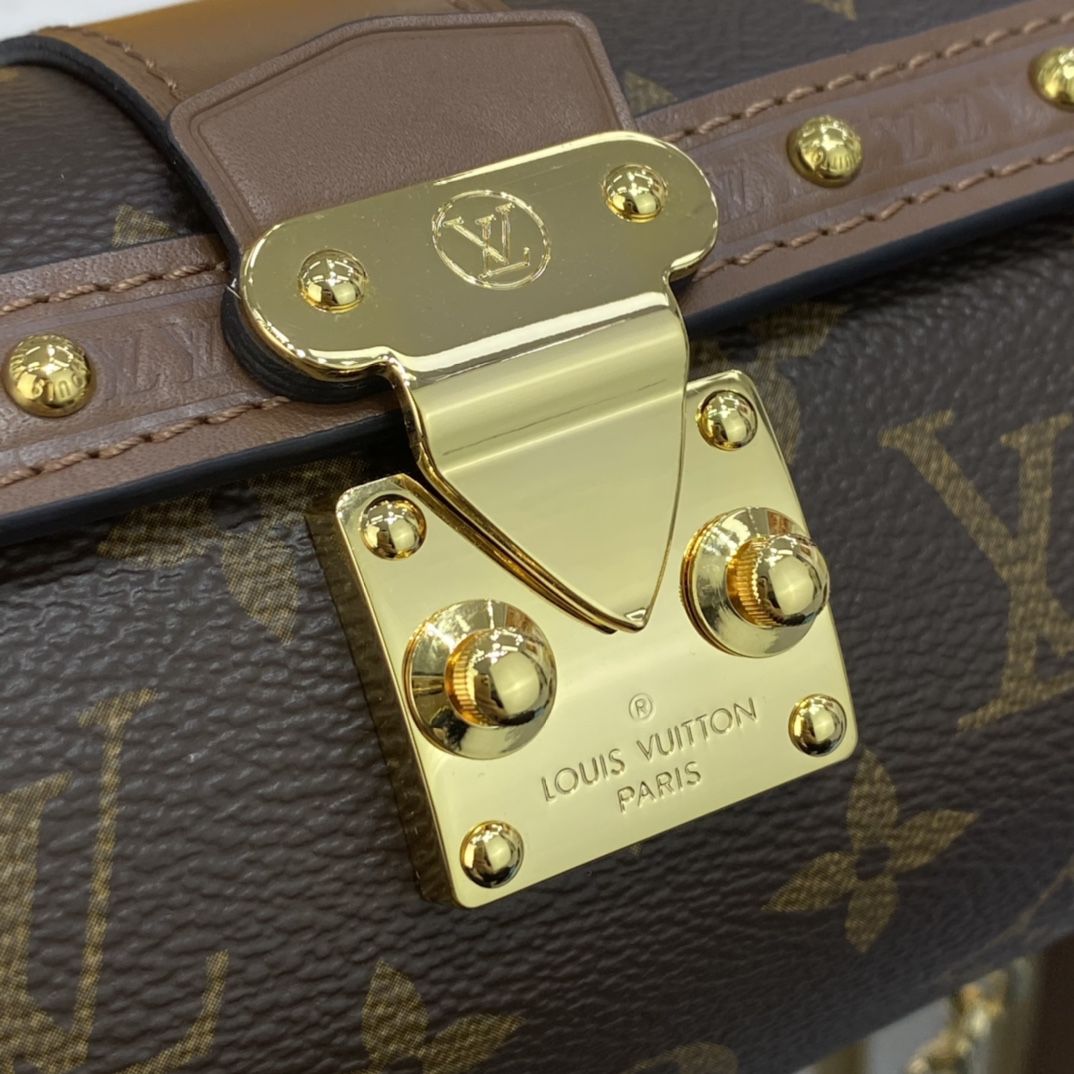 #m57835 l**is V*t*n monogram canvas papillon trunk handbag