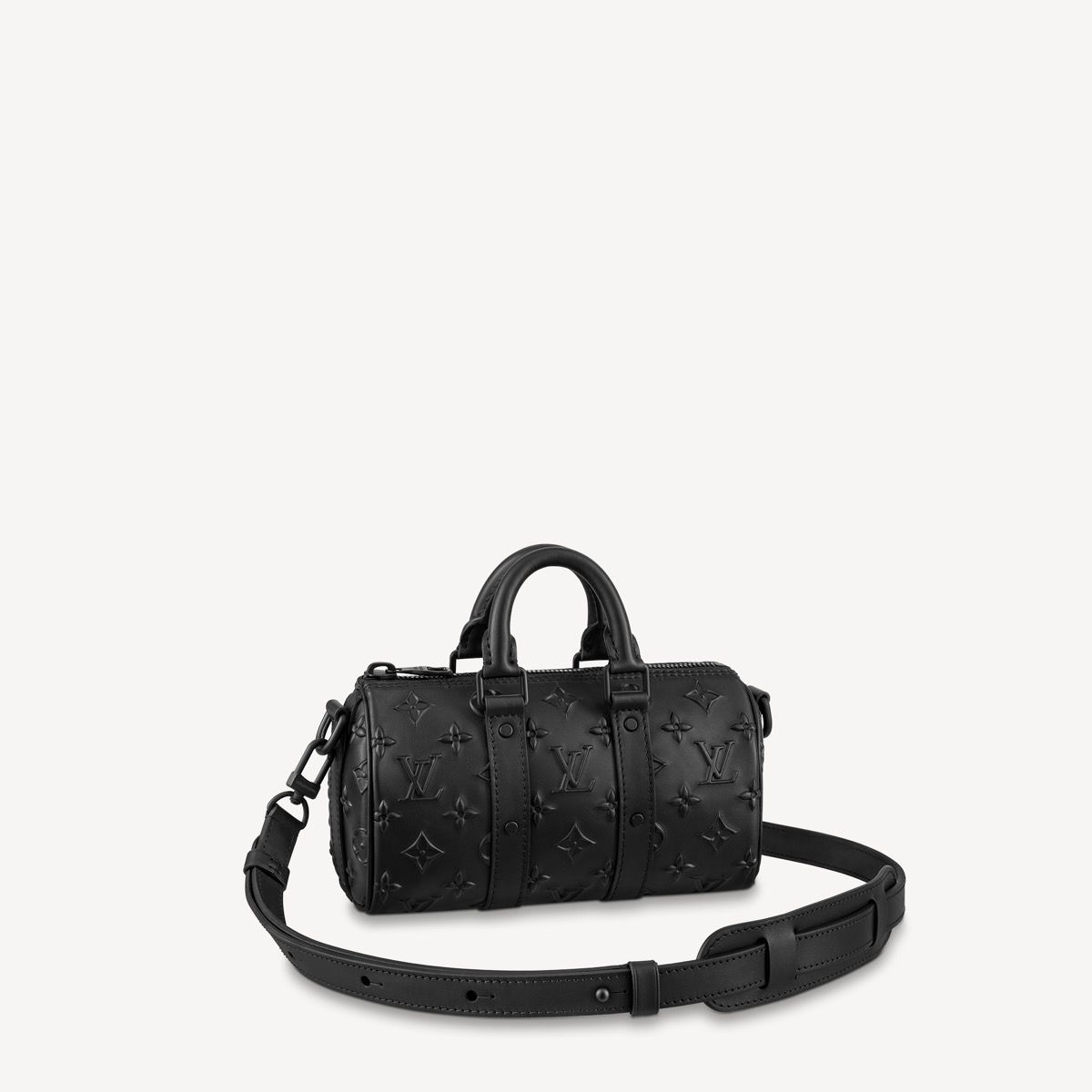 #m57960 l**is V*t*n monogram seal keepall xs-black