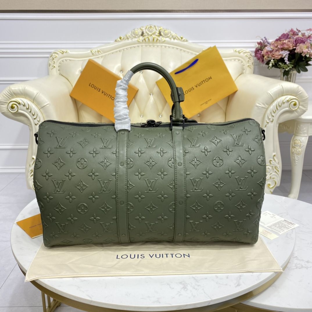 #m57963 l**is V*t*n monogram seal keepall bandouliere 50