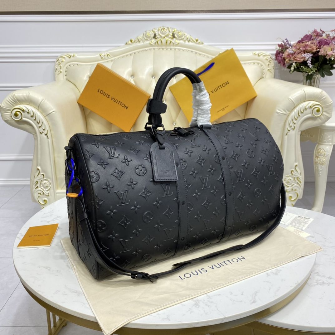 #m57964 l**is V*t*n damier salt canvas keepall bandouliere 50