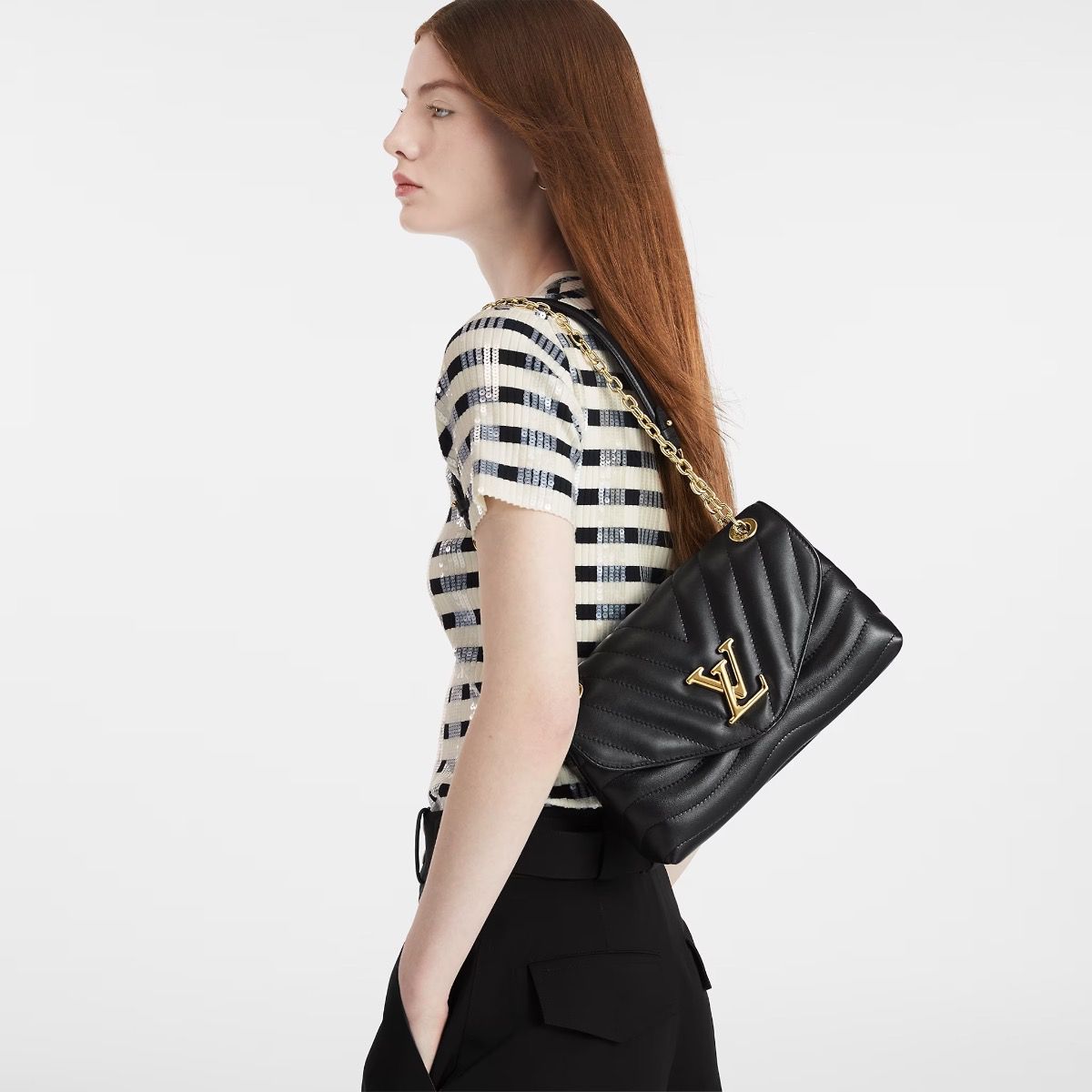 #m58552 l**is V*t*n new wave chain bag mm