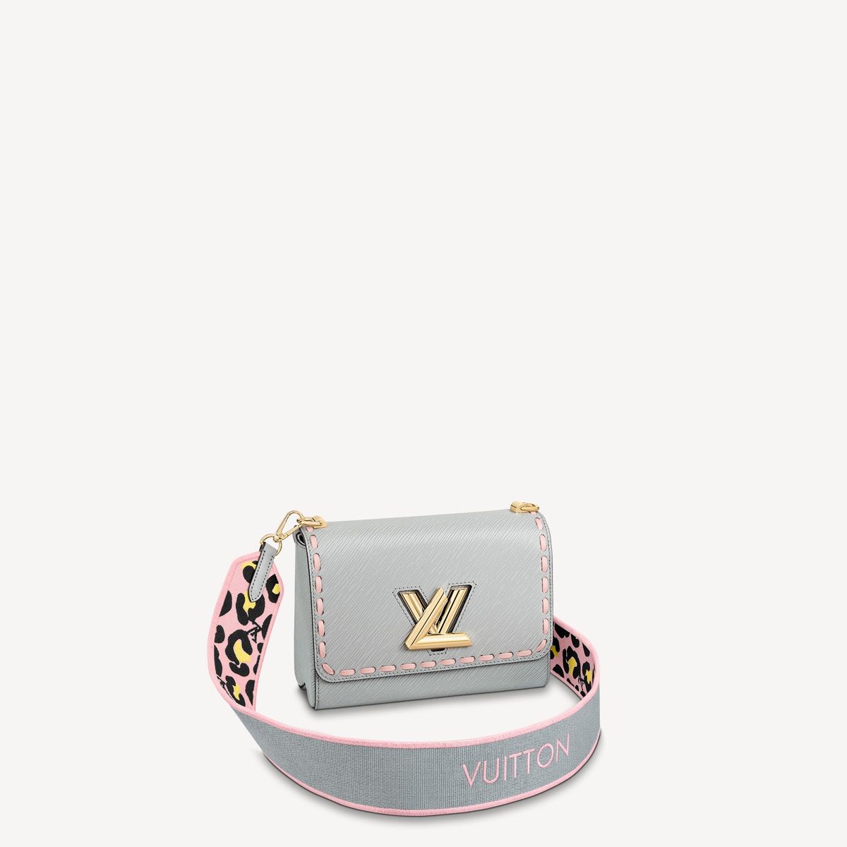#m58606 l**is V*t*n signature epi leather twist mm-gray