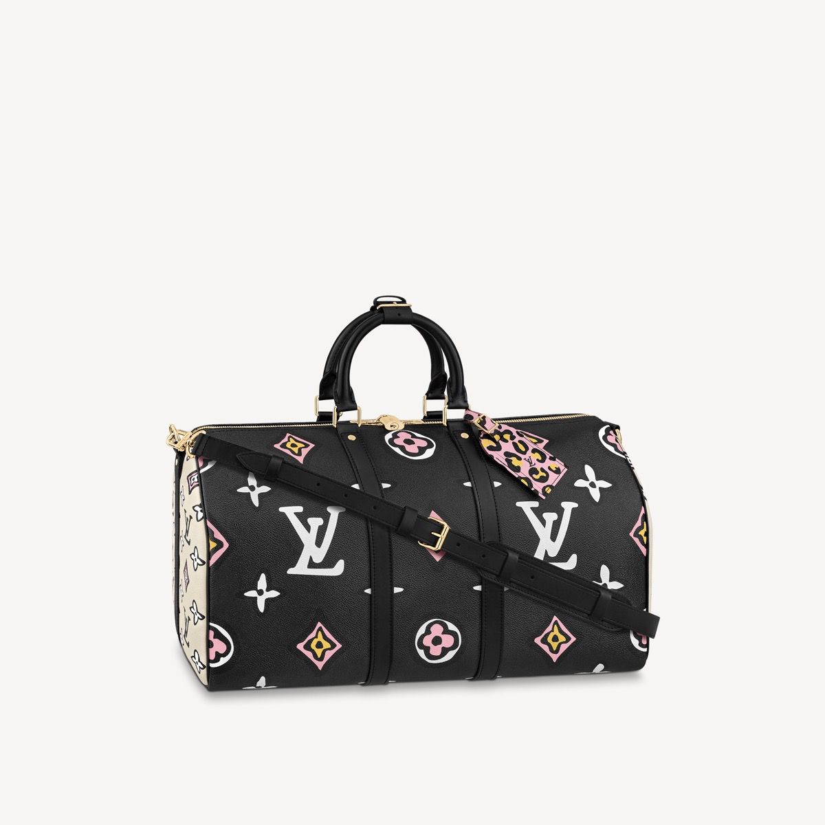 #m58656 l**is V*t*n wild at heart keepall bandoulière 45 bag