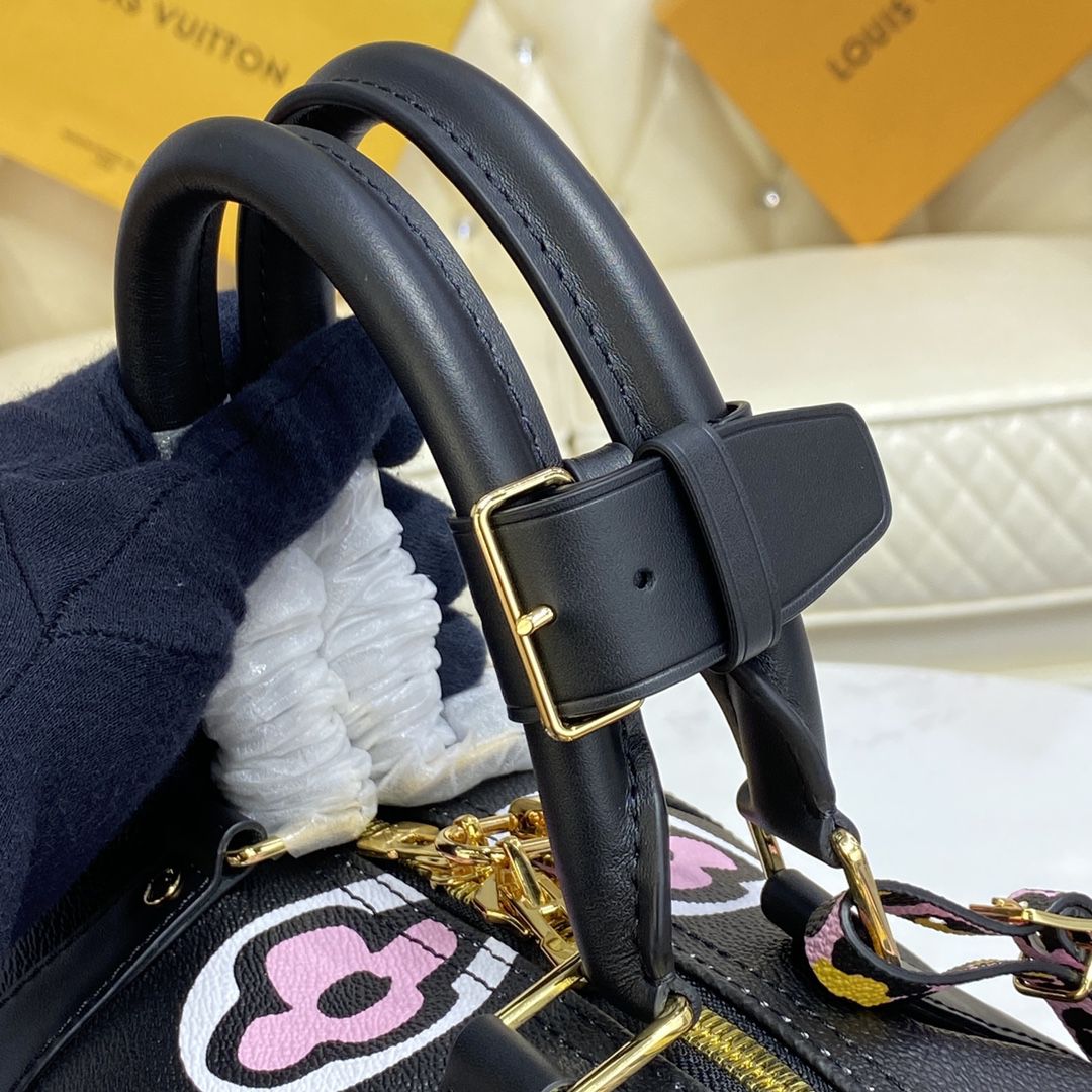 #m58656 l**is V*t*n wild at heart keepall bandoulière 45 bag