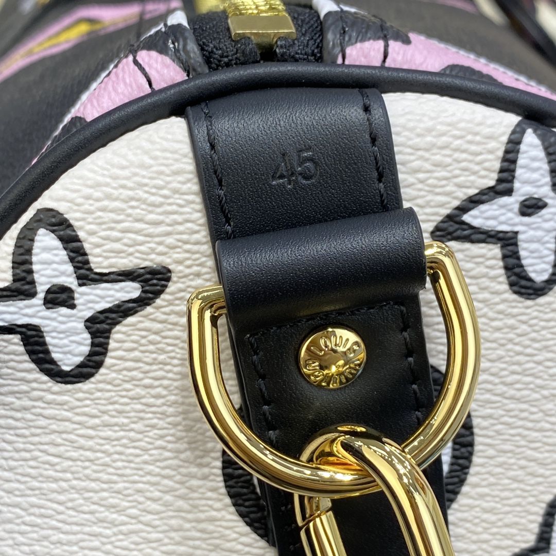 #m58656 l**is V*t*n wild at heart keepall bandoulière 45 bag