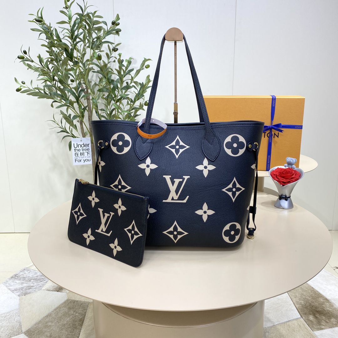 #m58907 l**is V*t*n monogram roomy neverfull mm tote bag