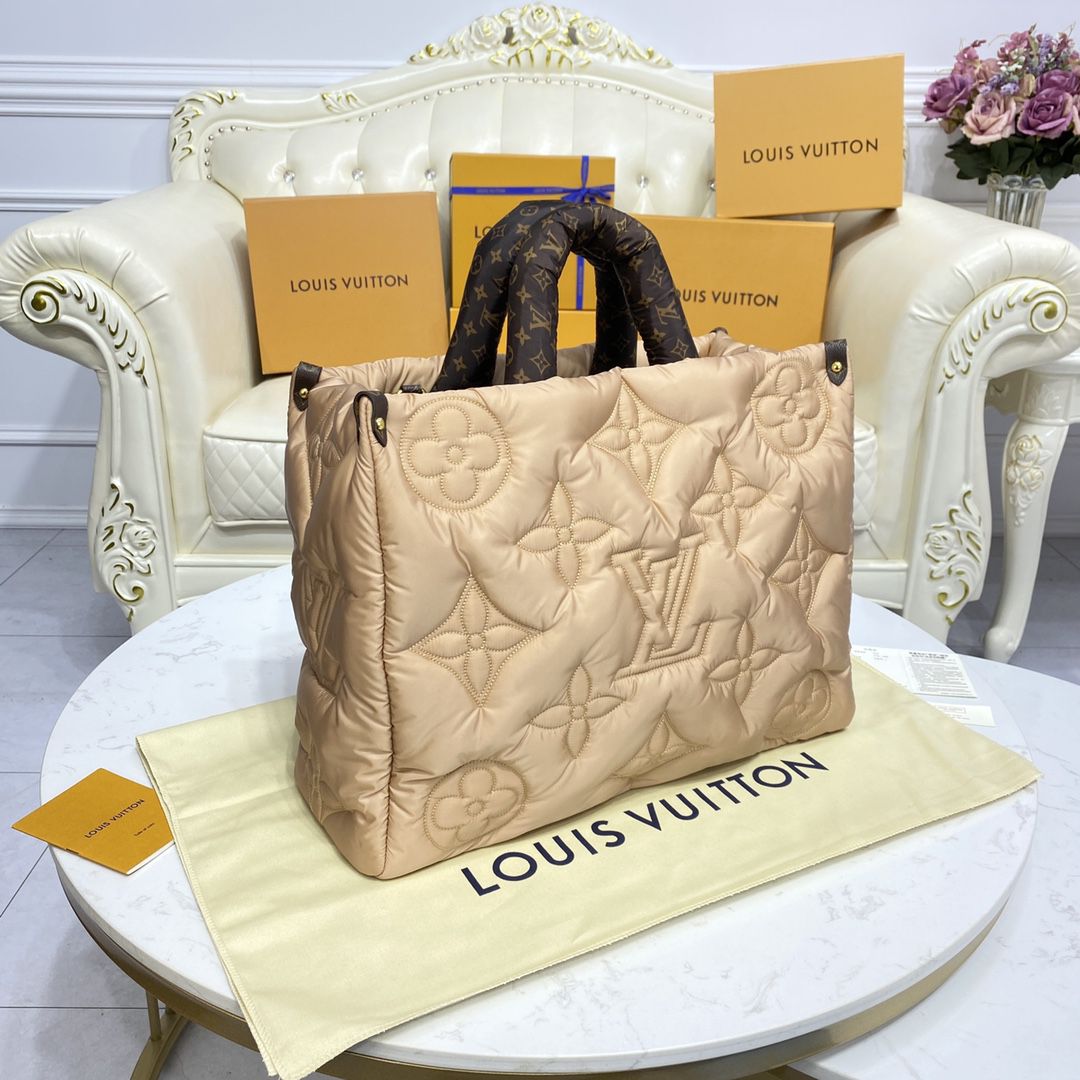 #m59007 l**is V*t*n monogram econyl onthego gm tote bag