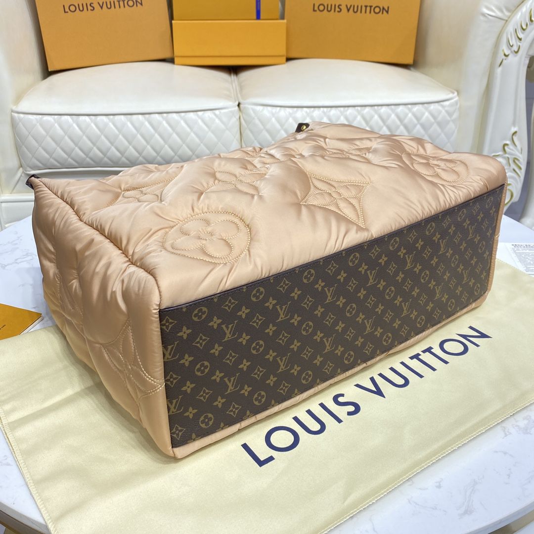 #m59007 l**is V*t*n monogram econyl onthego gm tote bag