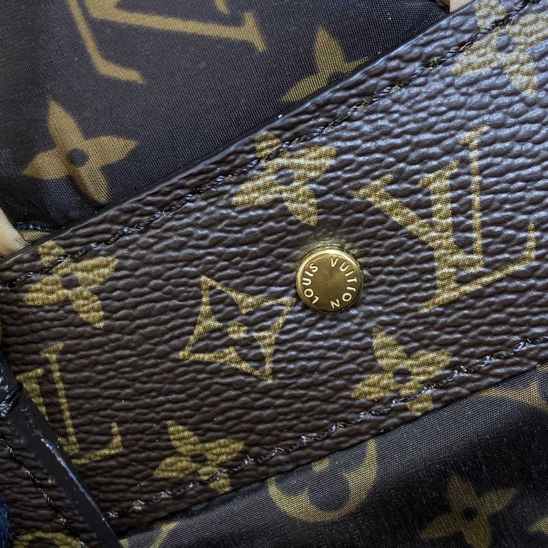 #m59007 l**is V*t*n monogram econyl onthego gm tote bag