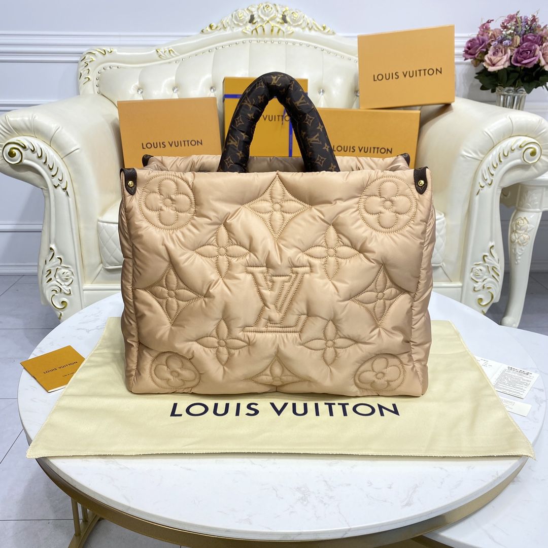 #m59007 l**is V*t*n monogram econyl onthego gm tote bag