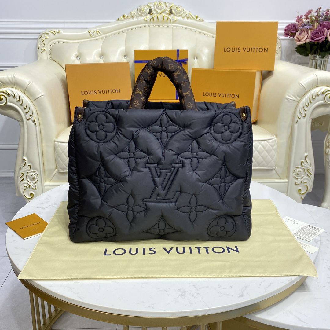 #m59005 l**is V*t*n monogram econyl onthego gm tote bag