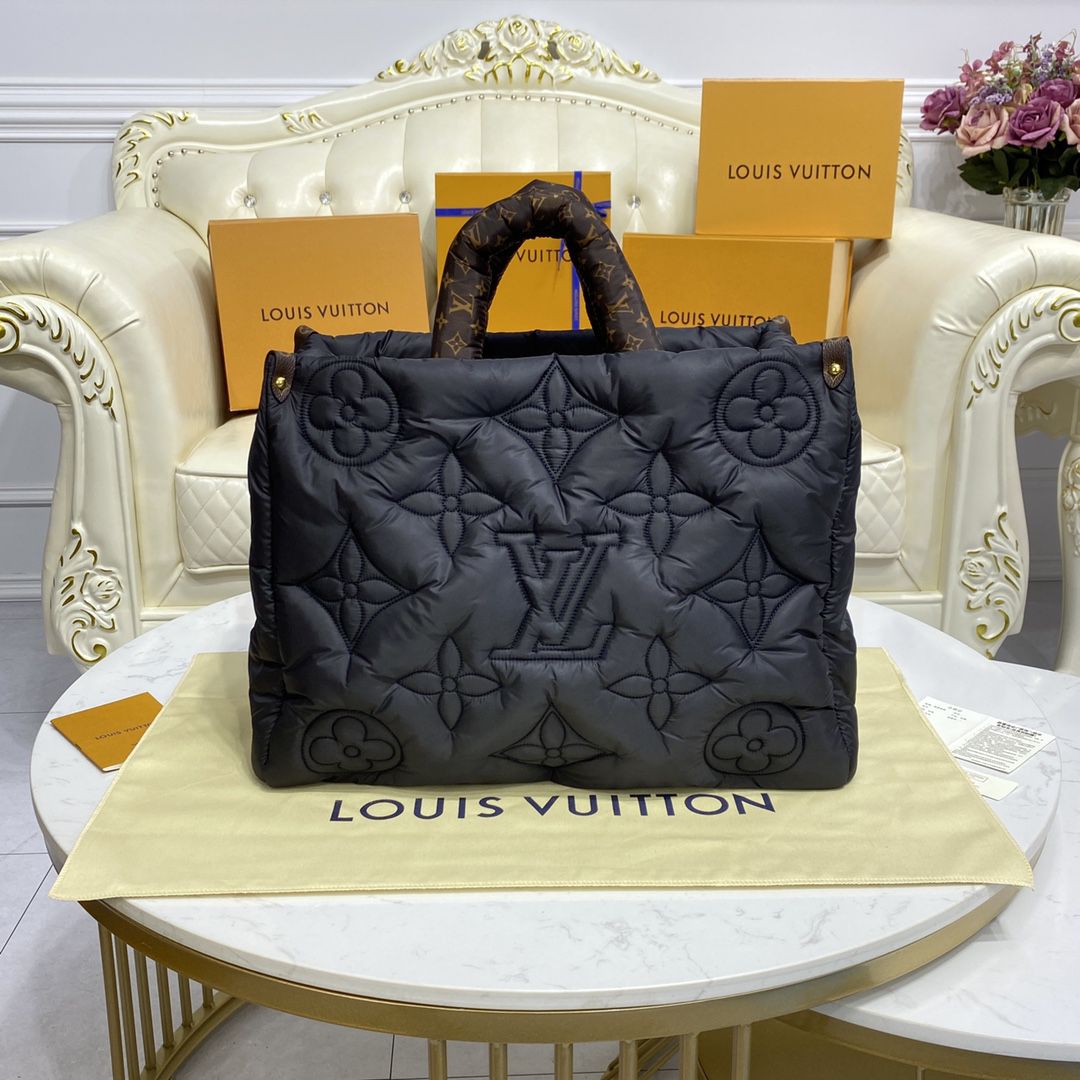 #m59005 l**is V*t*n monogram econyl onthego gm tote bag
