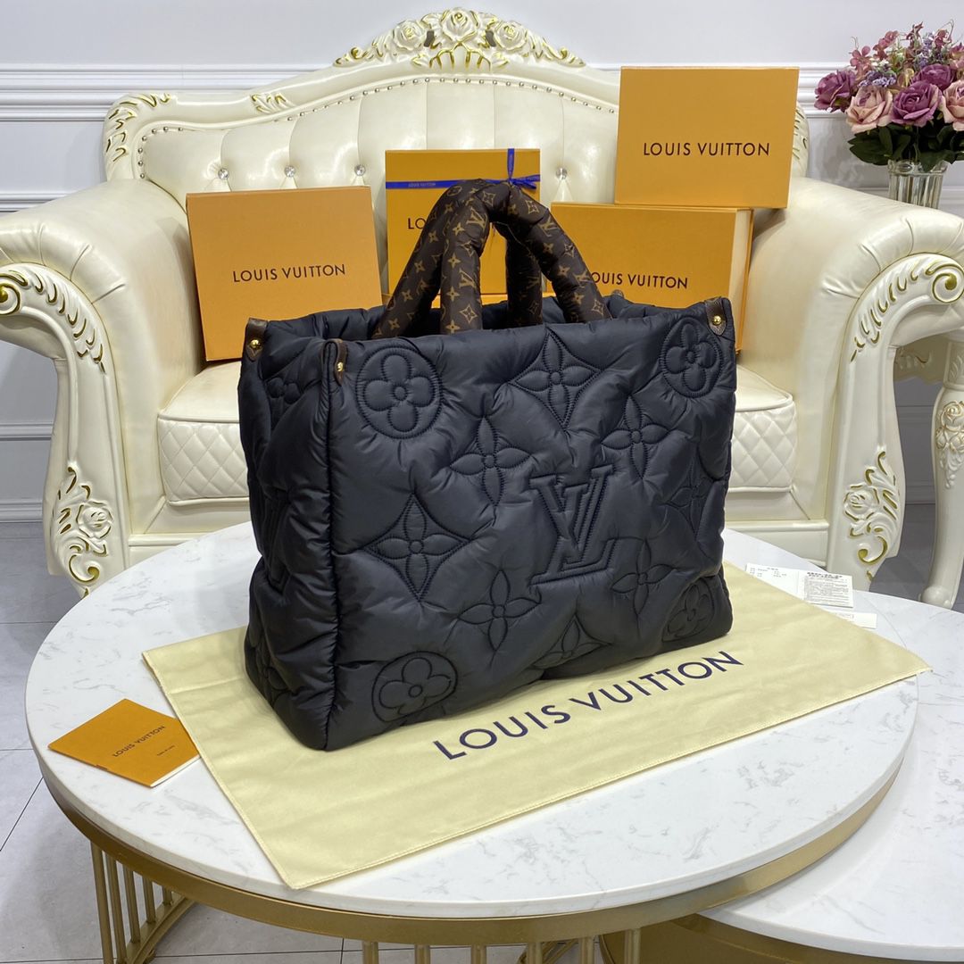 #m59005 l**is V*t*n monogram econyl onthego gm tote bag