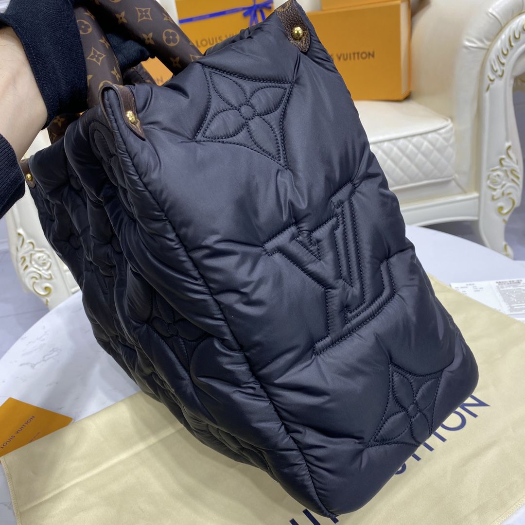 #m59005 l**is V*t*n monogram econyl onthego gm tote bag