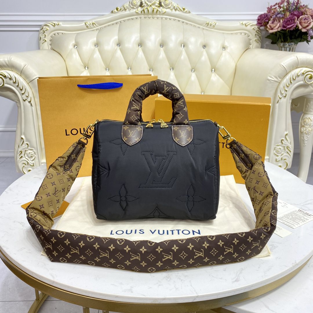 #m59008 l**is V*t*n monogram econyl speedy bandoulière 25 handbag