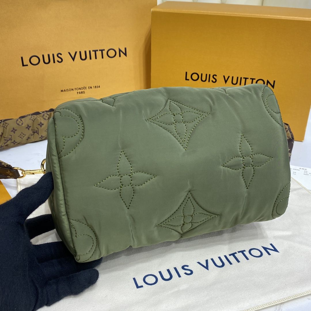 #m59009 l**is V*t*n monogram econyl speedy bandoulière 25 handbag