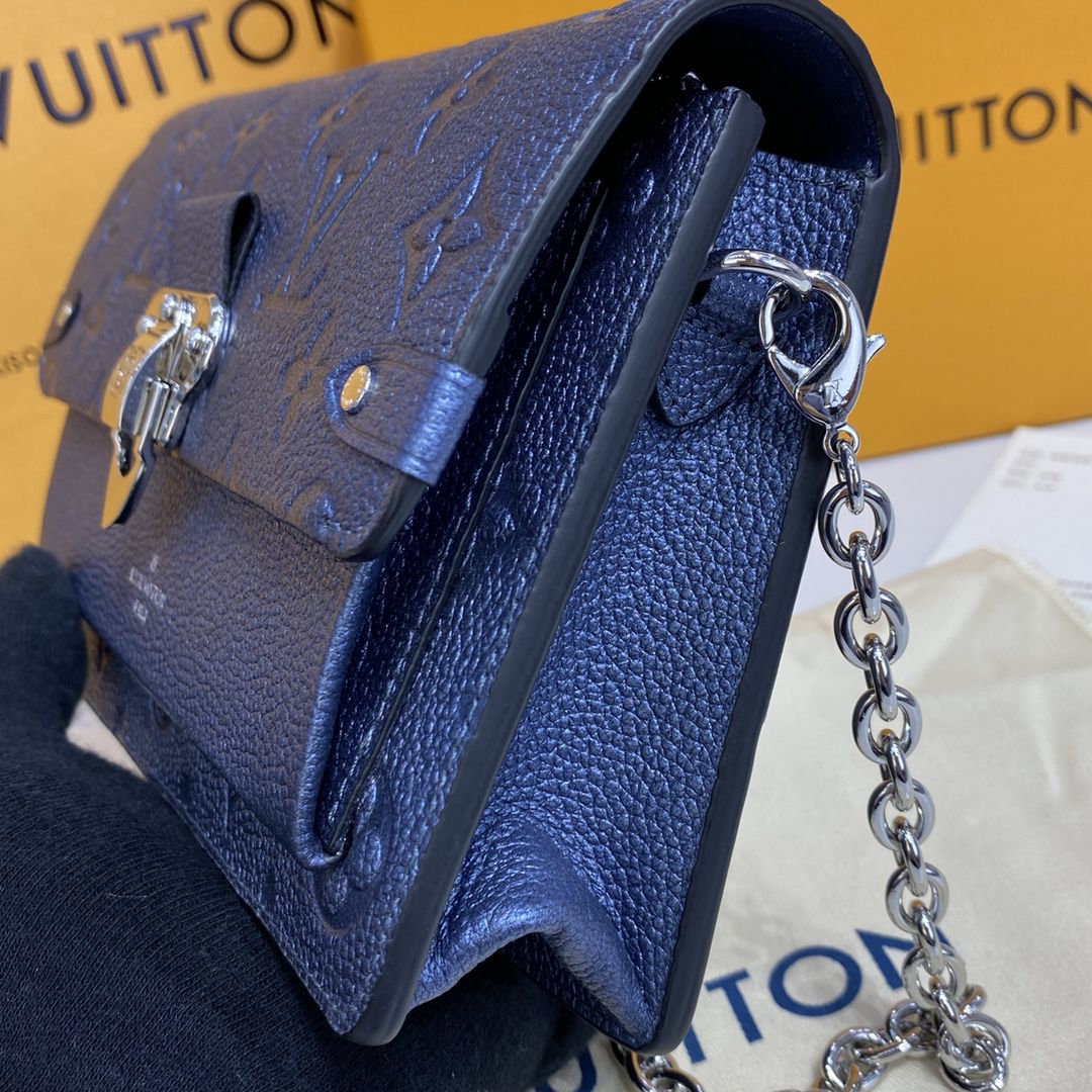 #m59077 l**is V*t*n monogram empreinte vavin chain wallet