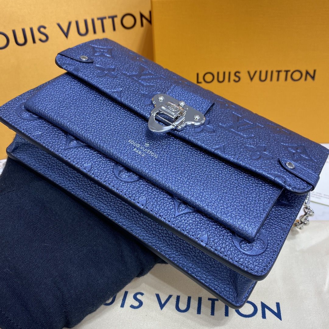 #m59077 l**is V*t*n monogram empreinte vavin chain wallet