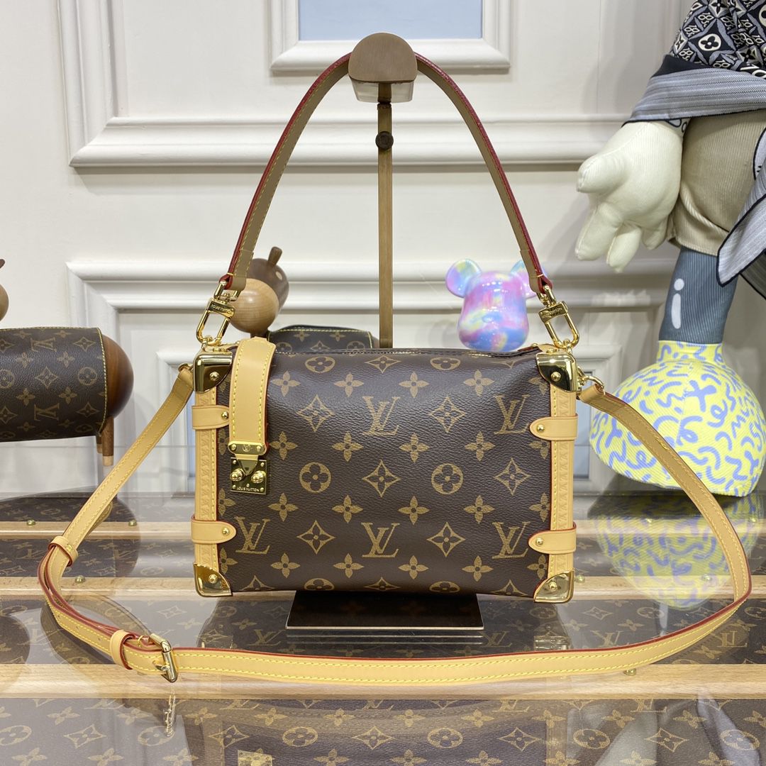 #m46358 l**is V*t*n monogram canvas side trunk pm handbag