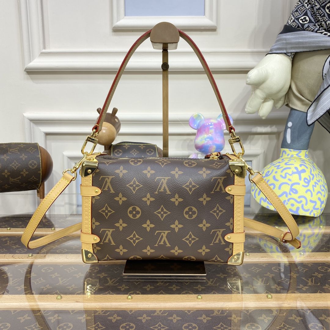 #m46358 l**is V*t*n monogram canvas side trunk pm handbag