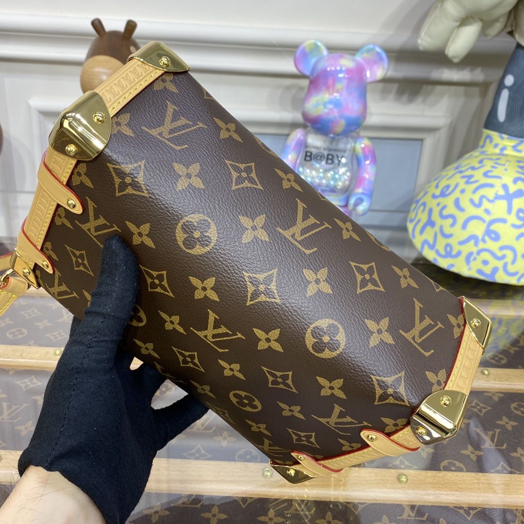 #m46358 l**is V*t*n monogram canvas side trunk pm handbag