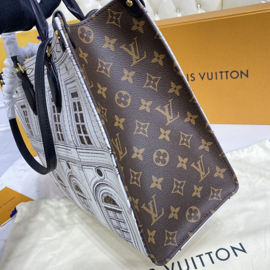 #m59264 l**is V*t*n lvxfornasetti onthego mm tote bag