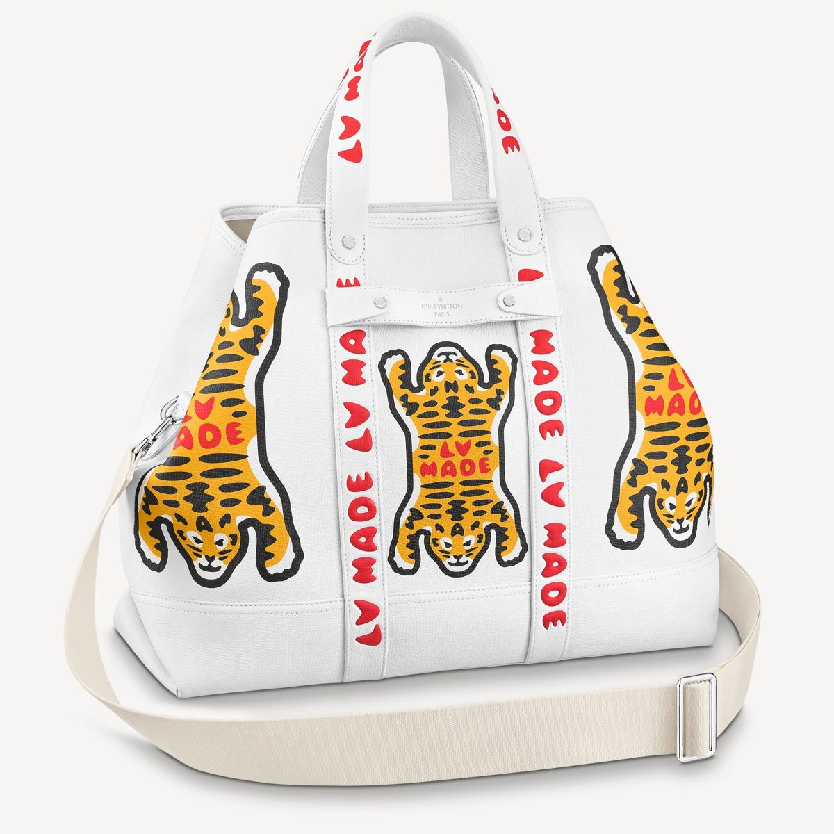 #m59366 l**is V*t*n nigo’s colorful “lv made” tiger tote journey